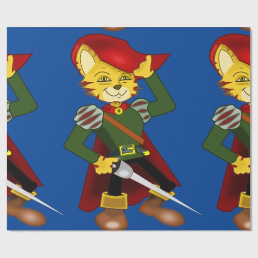 Madame Cat Lady 2024 voor President Thunder_Cove Cadeaupapier (Vlak)