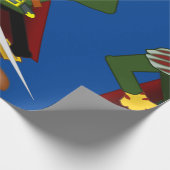 Madame Cat Lady 2024 voor President Thunder_Cove Cadeaupapier (Hoek)