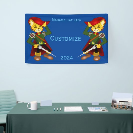 Madame Cat Lady 2024 voor President Thunder_Cove Spandoek (Beurs)