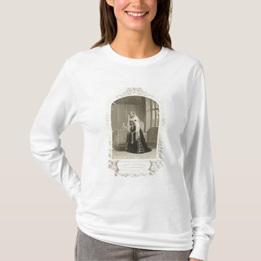 Madame Celeste als prinses Katherine, Act V.S.C. T-shirt (Voorkant)