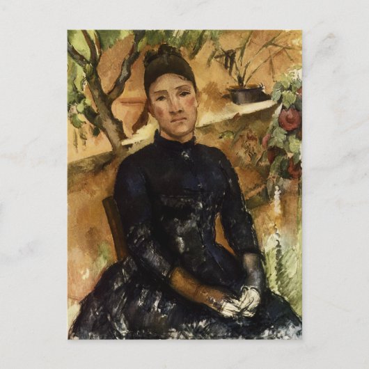 Madame Cezanne in het conservatorium Briefkaart (Voorkant)