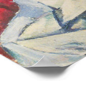 Madame Cezanne naaien Poster (Hoek)