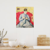 Madame Cezanne naaien Poster (Keuken)