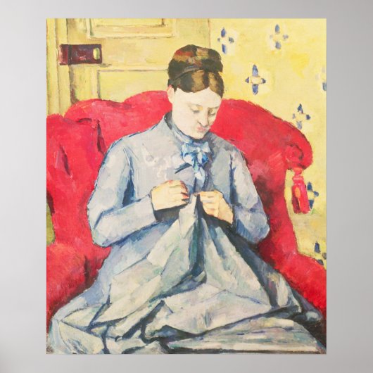 Madame Cezanne naaien Poster (Voorkant)