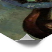 Madame Cezanne with Green Hat, Poster (Hoek)