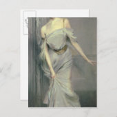 Madame Charles Max, 1896 Briefkaart (Voorkant / Achterkant)