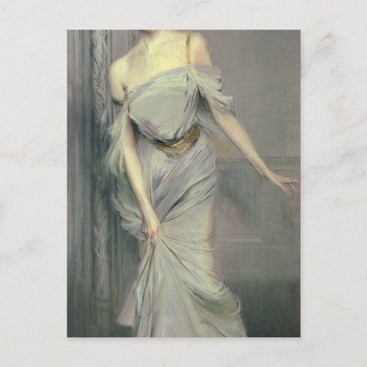 Madame Charles Max, 1896 Briefkaart (Voorkant)