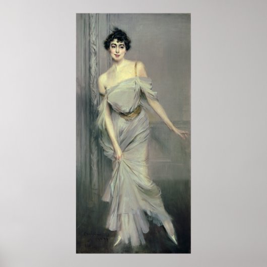 Madame Charles Max, 1896 Poster (Voorkant)