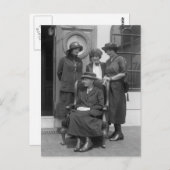 Madame Curie, begin jaren 1900 Briefkaart (Voorkant / Achterkant)