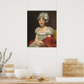 Madame David - Jacques-Louis David Fine Art Poster (Keuken)