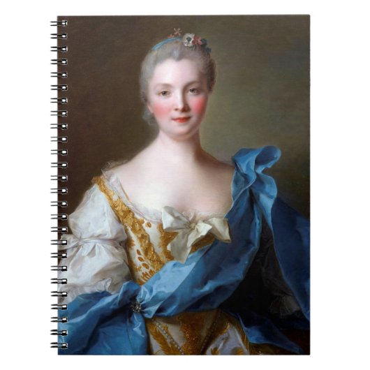 Madame de la Porte 1754 Dank u Notitieboek (Voorkant)