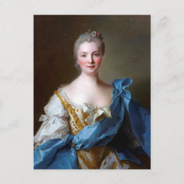 Madame de la Porte 1754 door Jean-Marc Nattier Briefkaart