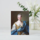 Madame de la Porte 1754 door Jean-Marc Nattier Briefkaart (Staand voorkant)