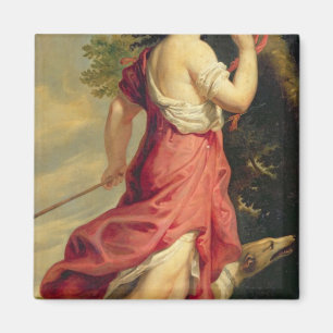 Madame de Montespan als Diana voor de Huntress Magneet