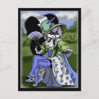 Madame de Pew Briefkaart