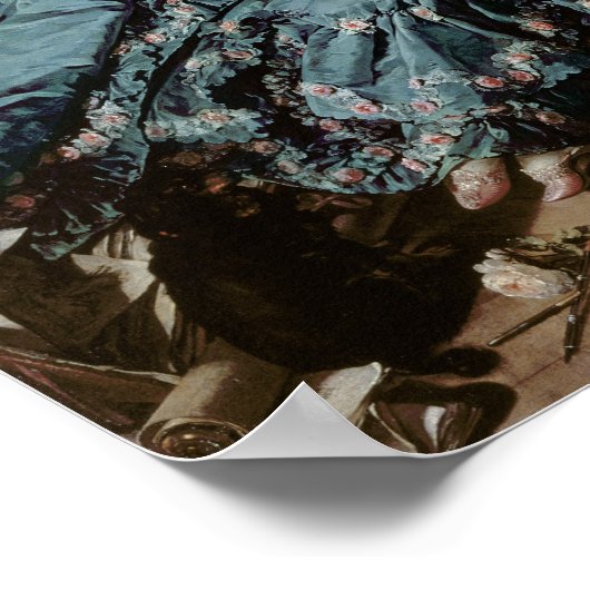 Madame de Pompadour, 1756 Poster (Hoek)