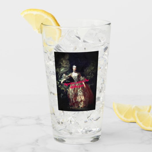 ♥ Madame de Pompadour Après nous le déluge ♥ Glas (Voorkant ijs)