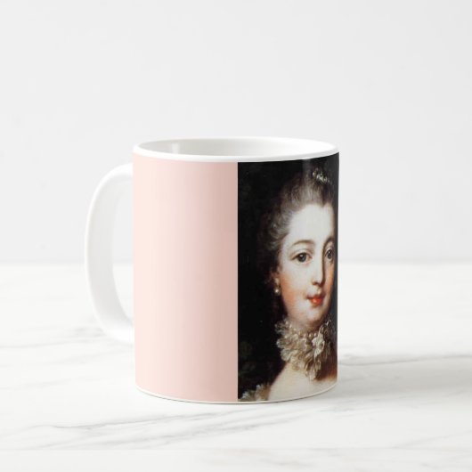 Madame de Pompadour Baroque Koffiemok (Voorkant links)