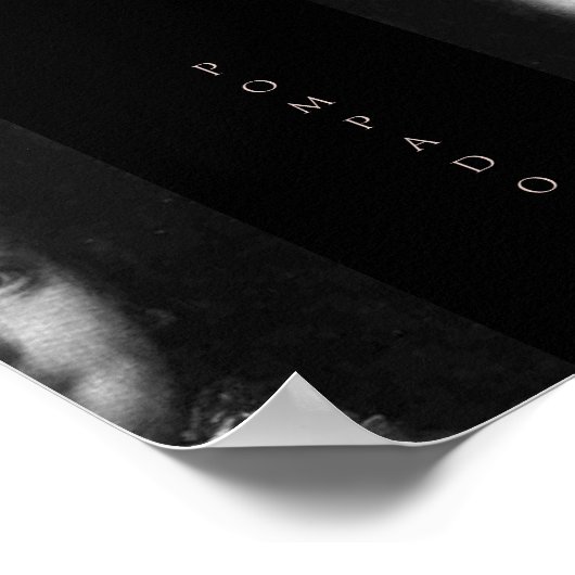 Madame de Pompadour baroque Poster (Hoek)