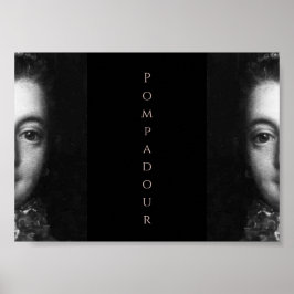Madame de Pompadour baroque Poster