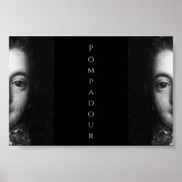 Madame de Pompadour baroque Poster