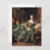 Madame de Pompadour Briefkaart (Voorkant / Achterkant)