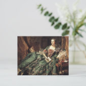 Madame de Pompadour Briefkaart (Staand voorkant)