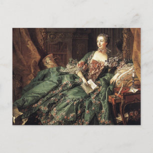 Madame de Pompadour Briefkaart