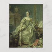 Madame de Pompadour Briefkaart (Voorkant)