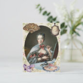 Madame de Pompadour Briefkaart (Staand voorkant)