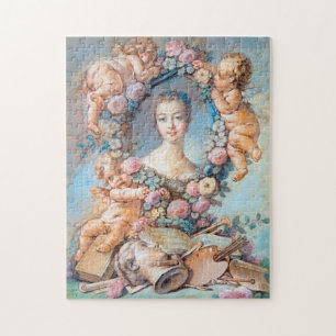 Madame de Pompadour François Boucher rococo dame Legpuzzel