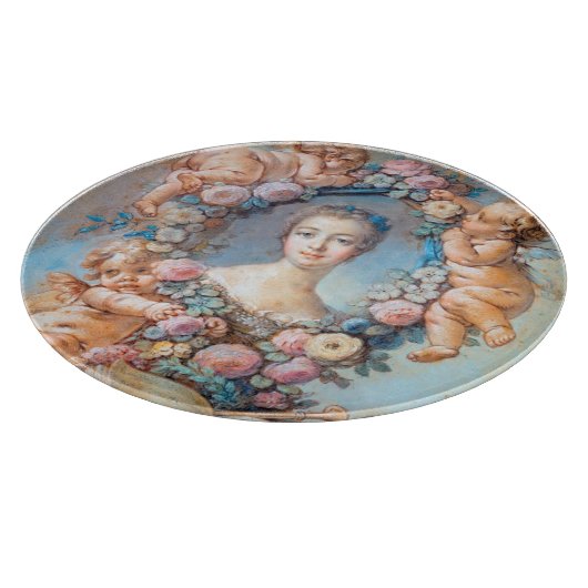 Madame de Pompadour François Boucher rococo dame Snijplank (Hoek)