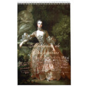 Madame de Pompadour – Jeanne Antoinette Poisson Kalender (Hoes)
