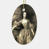 ♥ Madame de Pompadour -Jeanne-Antoinette Poisson ♥ Keramisch Ornament (Links)