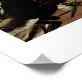 Madame de Pompadour portret van Francois Boucher Poster (Hoek)