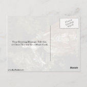 Madame de Pompadour van Francois Boucher Briefkaart (Achterkant)