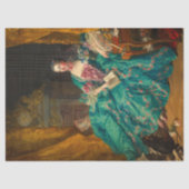 Madame de Pompadour van Francois Boucher Tissuepapier (Voorkant)