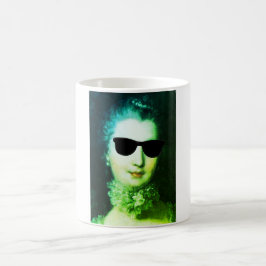 ♥ Madame de Pompadour with sunglasses crazy ♥ Koffiemok