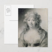Madame de Stael 1810 Briefkaart (Voorkant / Achterkant)