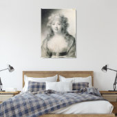 Madame de Stael 1810 Canvas Afdruk (Insitu (Slaapkamer))