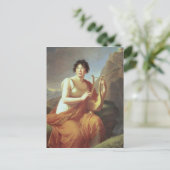 Madame de Stael als Corinne, 1809 Briefkaart (Staand voorkant)