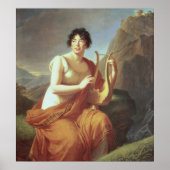 Madame de Stael als Corinne, 1809 Poster (Voorkant)
