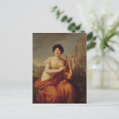 Madame de Stael als Corinne Briefkaart (Staand voorkant)