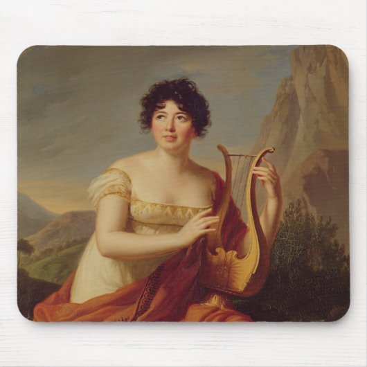 Madame de Stael als Corinne Muismat (Voorkant)