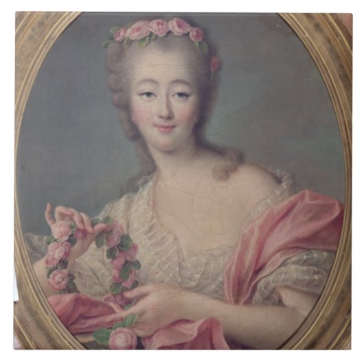 Madame du Barry, 1770 Tegeltje (Voorkant)