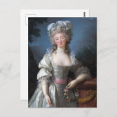Madame du Barry 1782 Briefkaart (Voorkant / Achterkant)