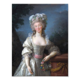 Madame du Barry 1782 door Elisabeth Brun Foto Afdruk