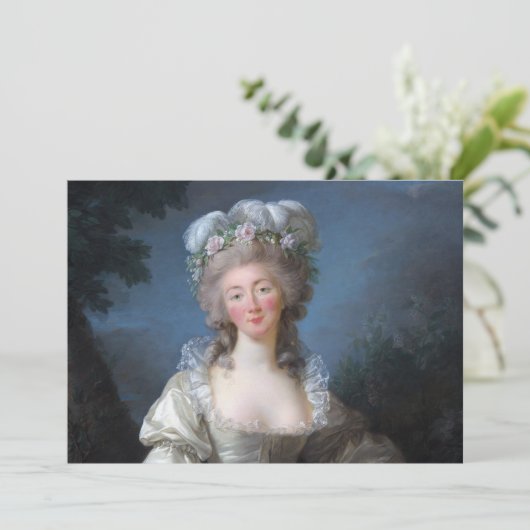 Madame du Barry Aankondiging (Staand voorkant)