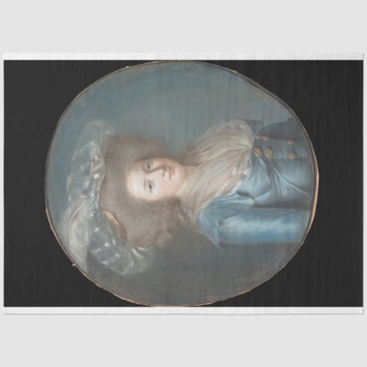 Madame Élisabeth de France Decoupage Paper Tissuepapier (Voorkant)