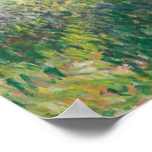 Madame en haar zoon - Claude Monet Poster (Hoek)